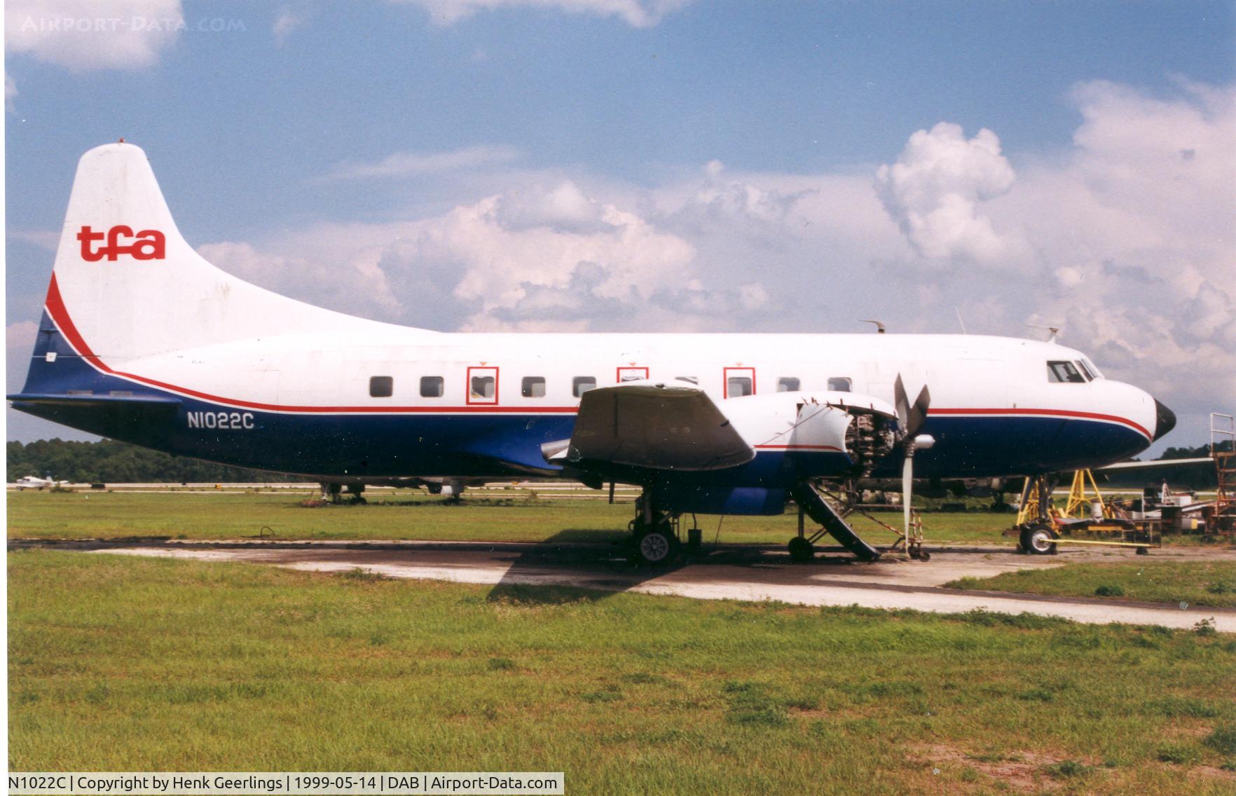 N1022C, Convair 240 C/N 147, TTA - Trans Florida Airlines