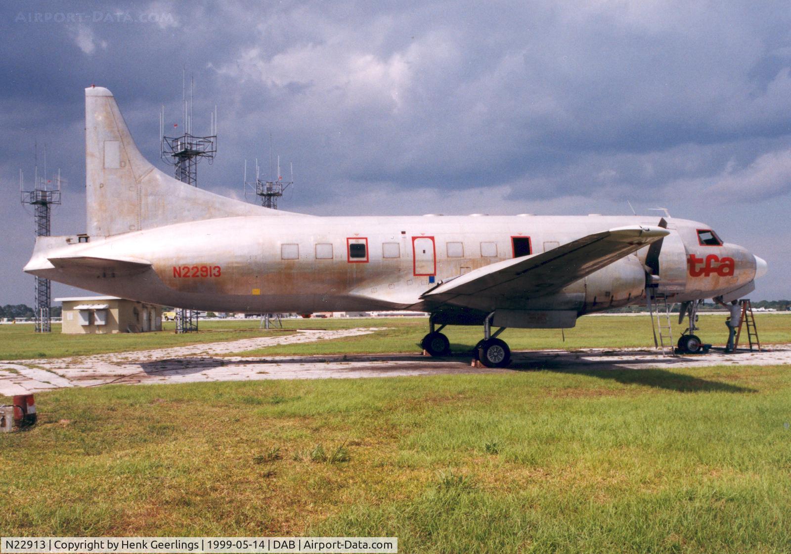 N22913, 1952 General Dynamics Corp. 240 C/N 316, TTA - Trans Florida Airlines