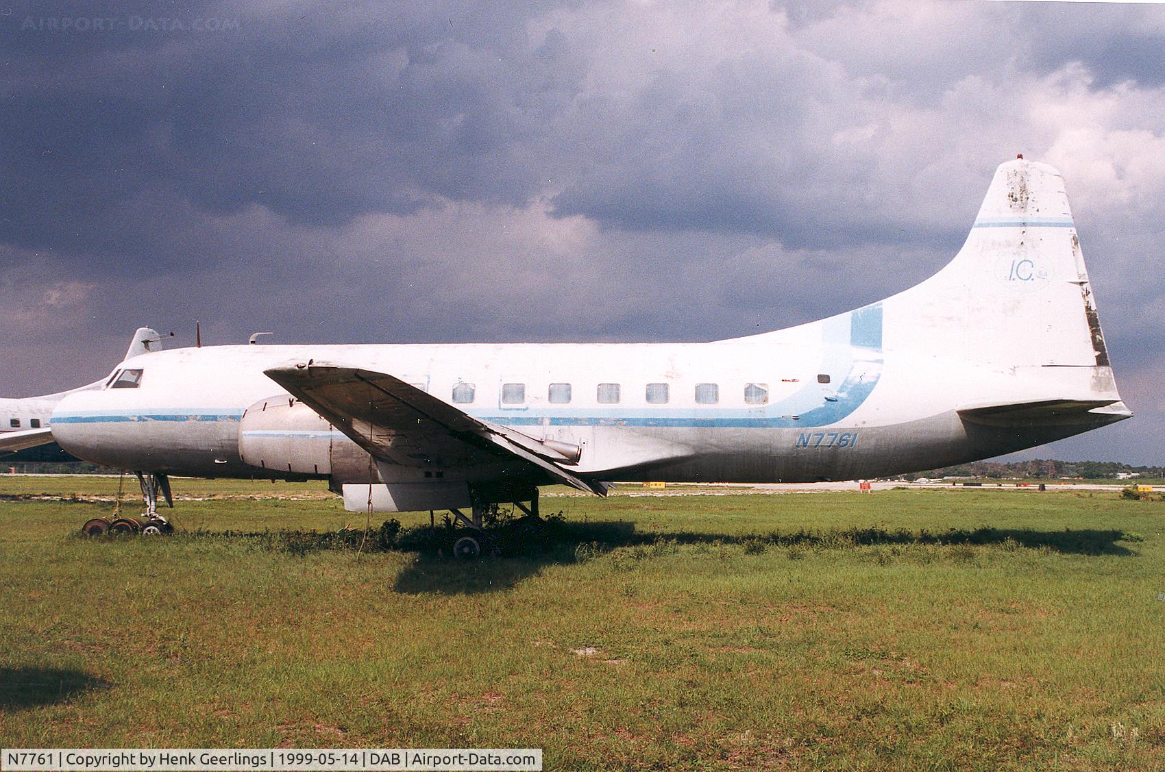 N7761, 1950 Convair 240-23 C/N 176, TTA - Trans Florida Airlines