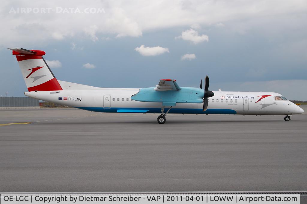 OE-LGC, 2000 De Havilland Canada DHC-8-402Q Dash 8 C/N 4026, Brussels Airlines Dash 8-400