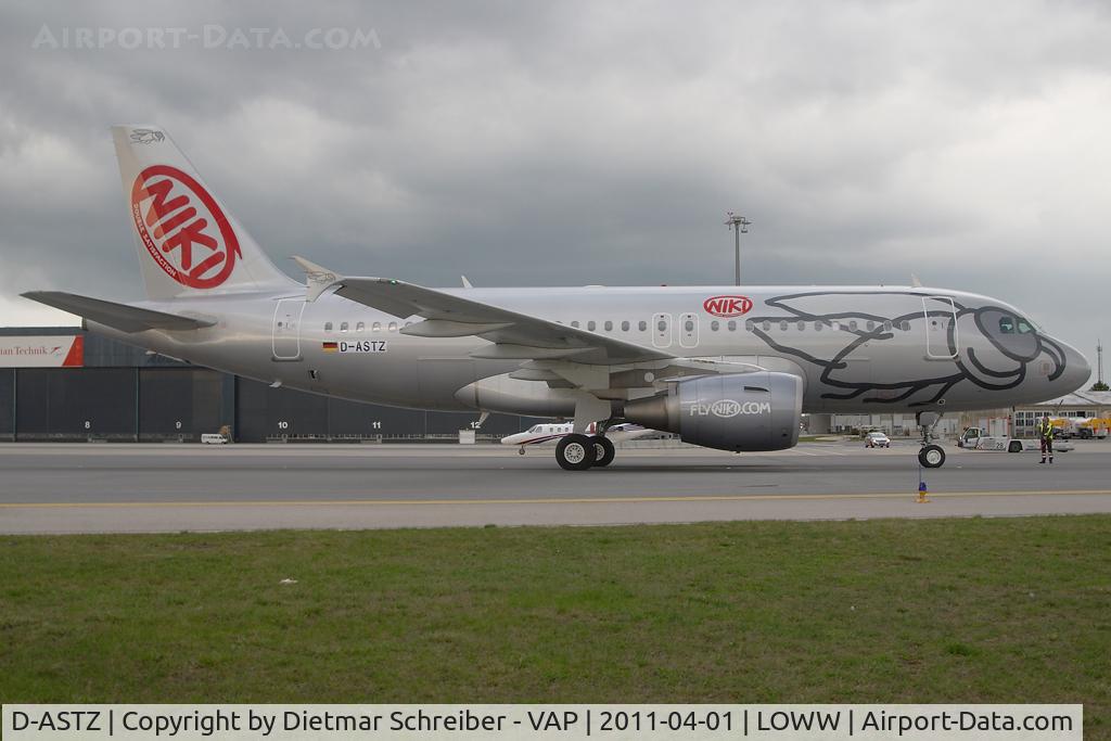 D-ASTZ, 2007 Airbus A319-112 C/N 3019, Flyniki Airbus 319
