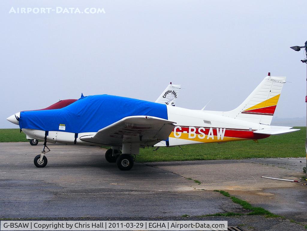 G-BSAW, 1982 Piper PA-28-161 Warrior II C/N 28-8216152, Haimoss Ltd
