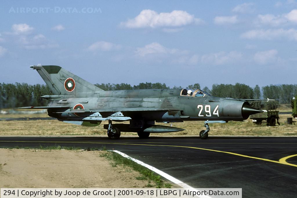 294, Mikoyan-Gurevich MiG-21bis C/N 94294, one of the local participants in the Co-operative Key exercise.