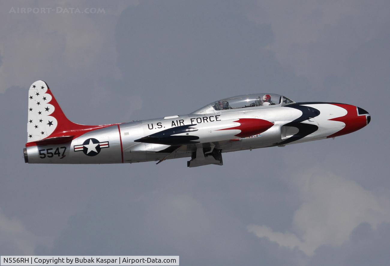 N556RH, 1958 Lockheed T-33A C/N 58-665, Tyndall AFB, Panama City, Florida