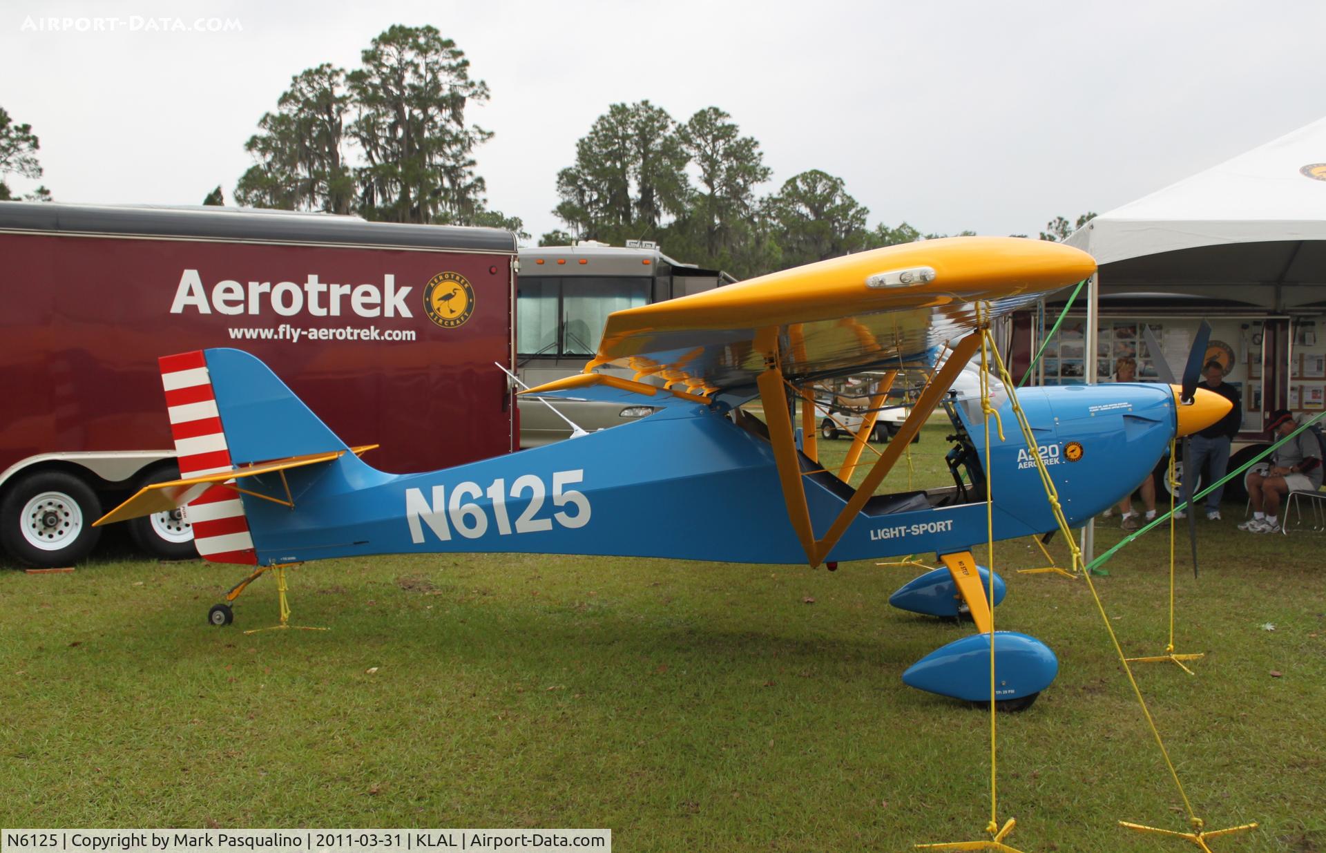 N6125, 2009 Aeropro CZ A220 C/N 28609, Aeropro Cz A220