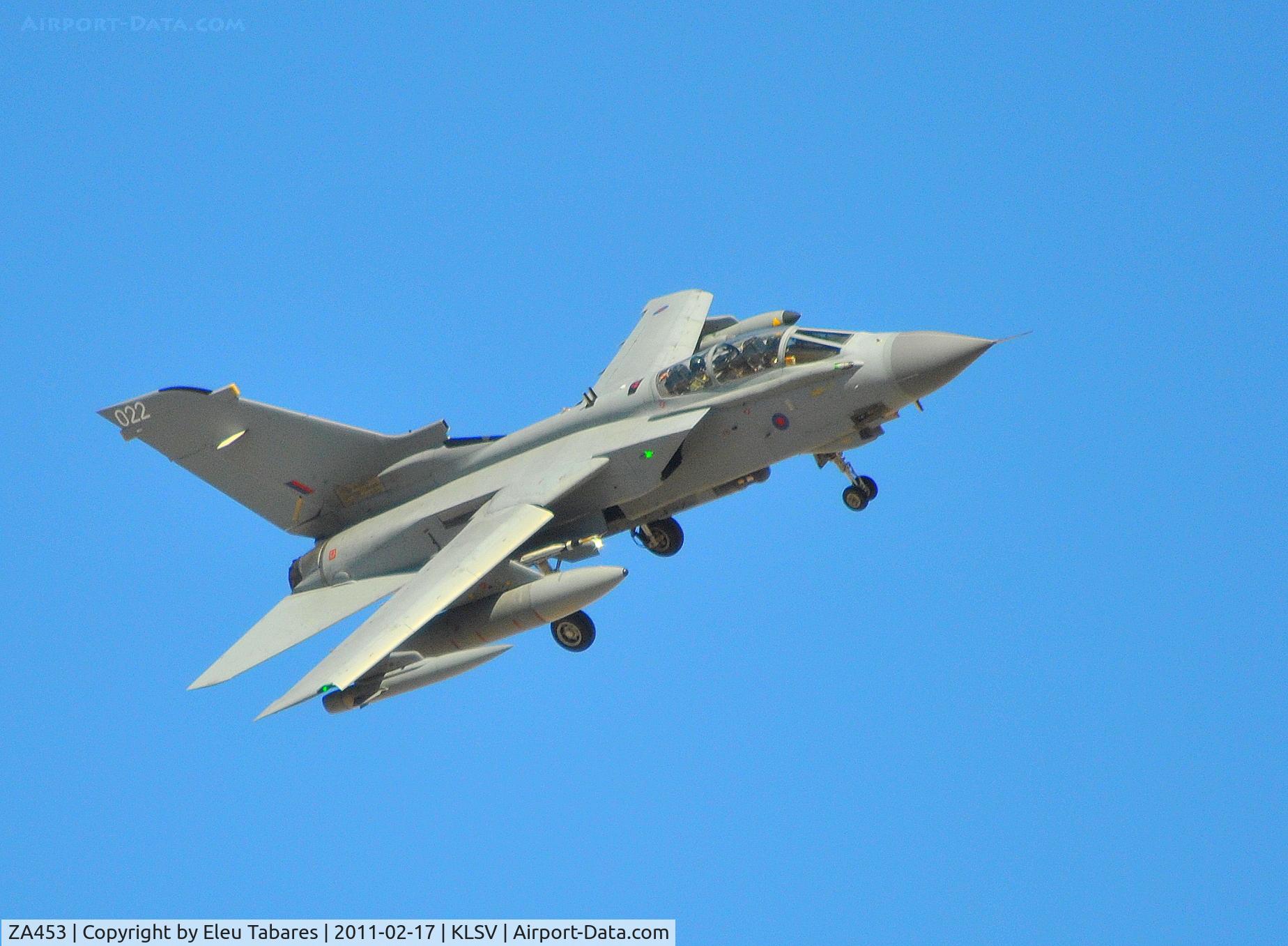 ZA453, 1983 Panavia Tornado GR.4 C/N BS083/249/3119, Taken during Red Flag Exercise at Nellis Air Force Base, Nevada.