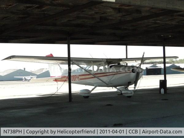 N738PH, 1977 Cessna 172N C/N 17270127, Parked in the shaded parking area