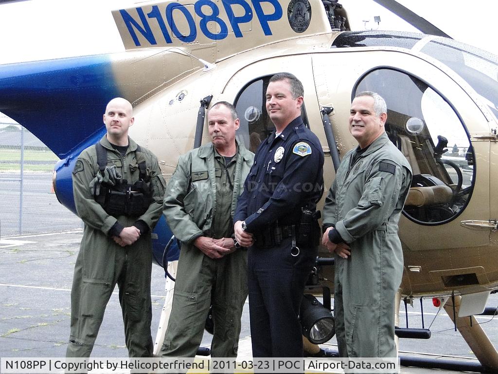 N108PP, 2008 MD Helicopters 369E C/N 0578E, Pilots, Tactical Flight Officer and Operations Lieutenant