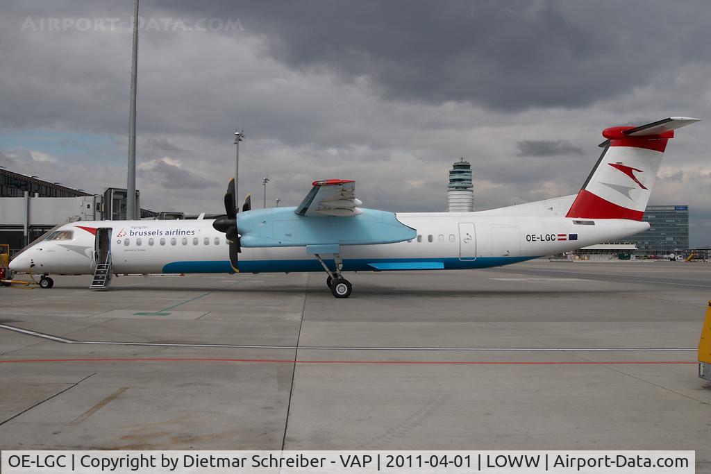 OE-LGC, 2000 De Havilland Canada DHC-8-402Q Dash 8 C/N 4026, Brussels Airlines Dash 8-400