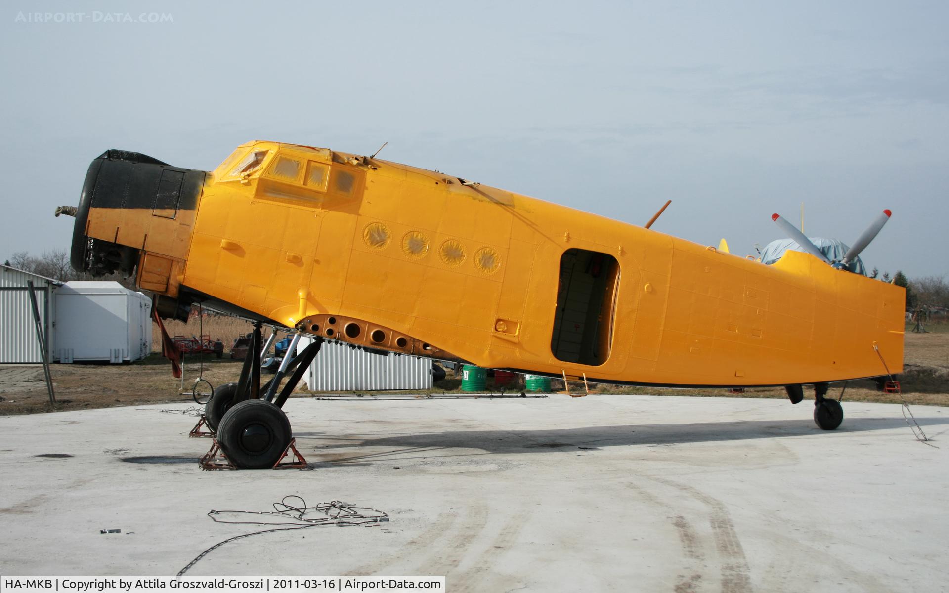 HA-MKB, 1979 PZL-Mielec AN-2R C/N 1G190-15, Szatymaz Airfield, Hungary - During a renovation and painting