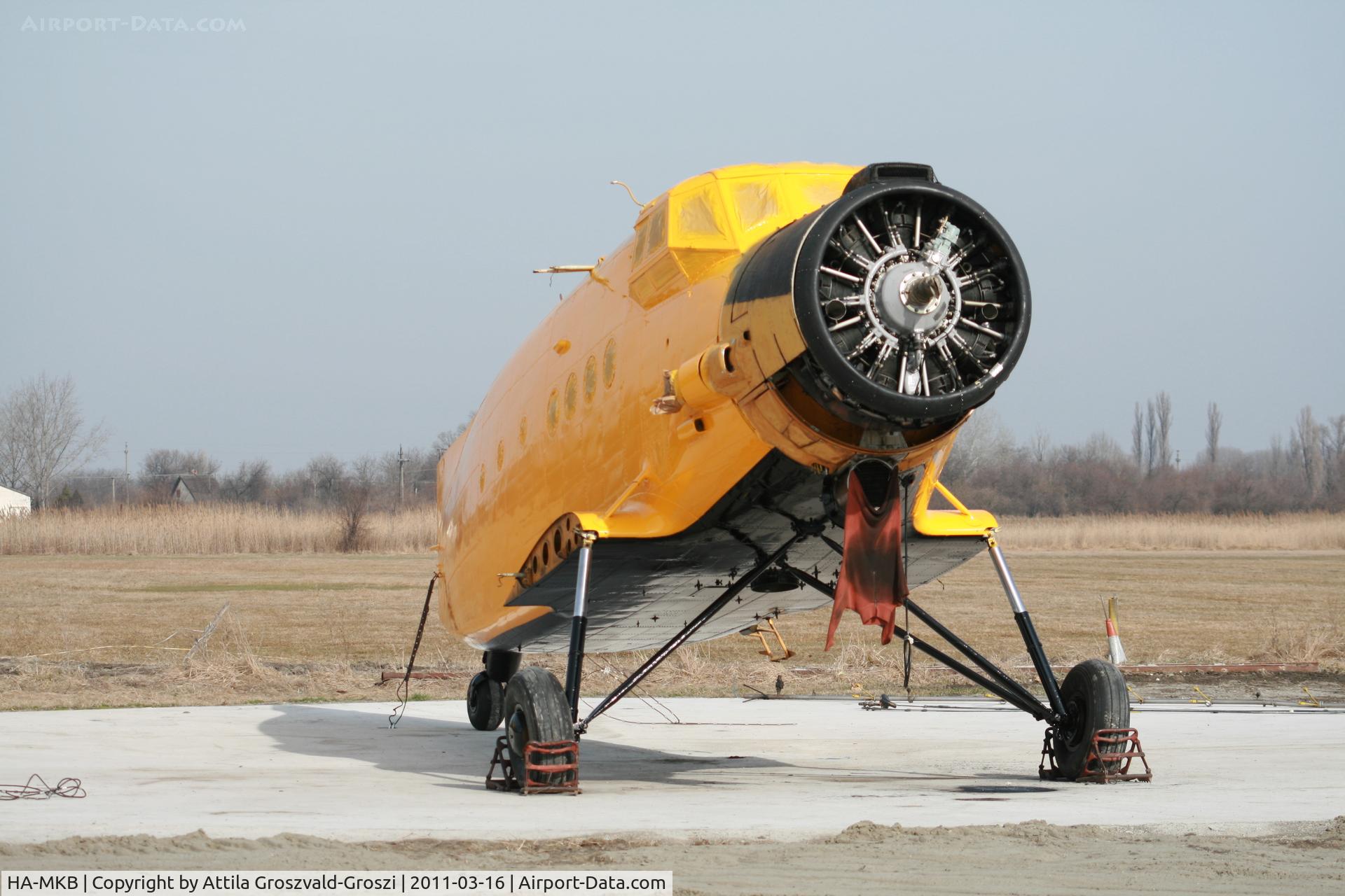 HA-MKB, 1979 PZL-Mielec AN-2R C/N 1G190-15, Szatymaz Airfield, Hungary - During a renovation and painting