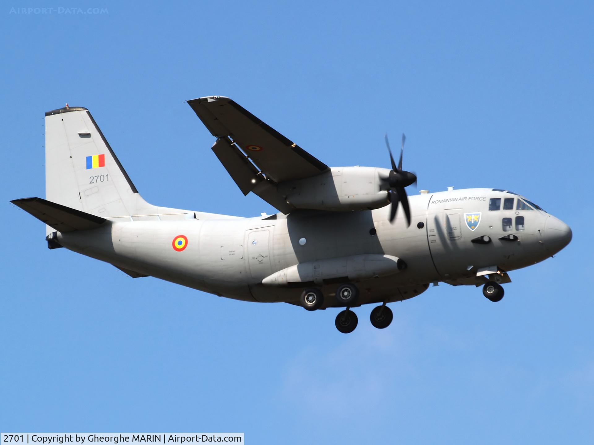 2701, Alenia C-27J Spartan C/N 4141, Landing