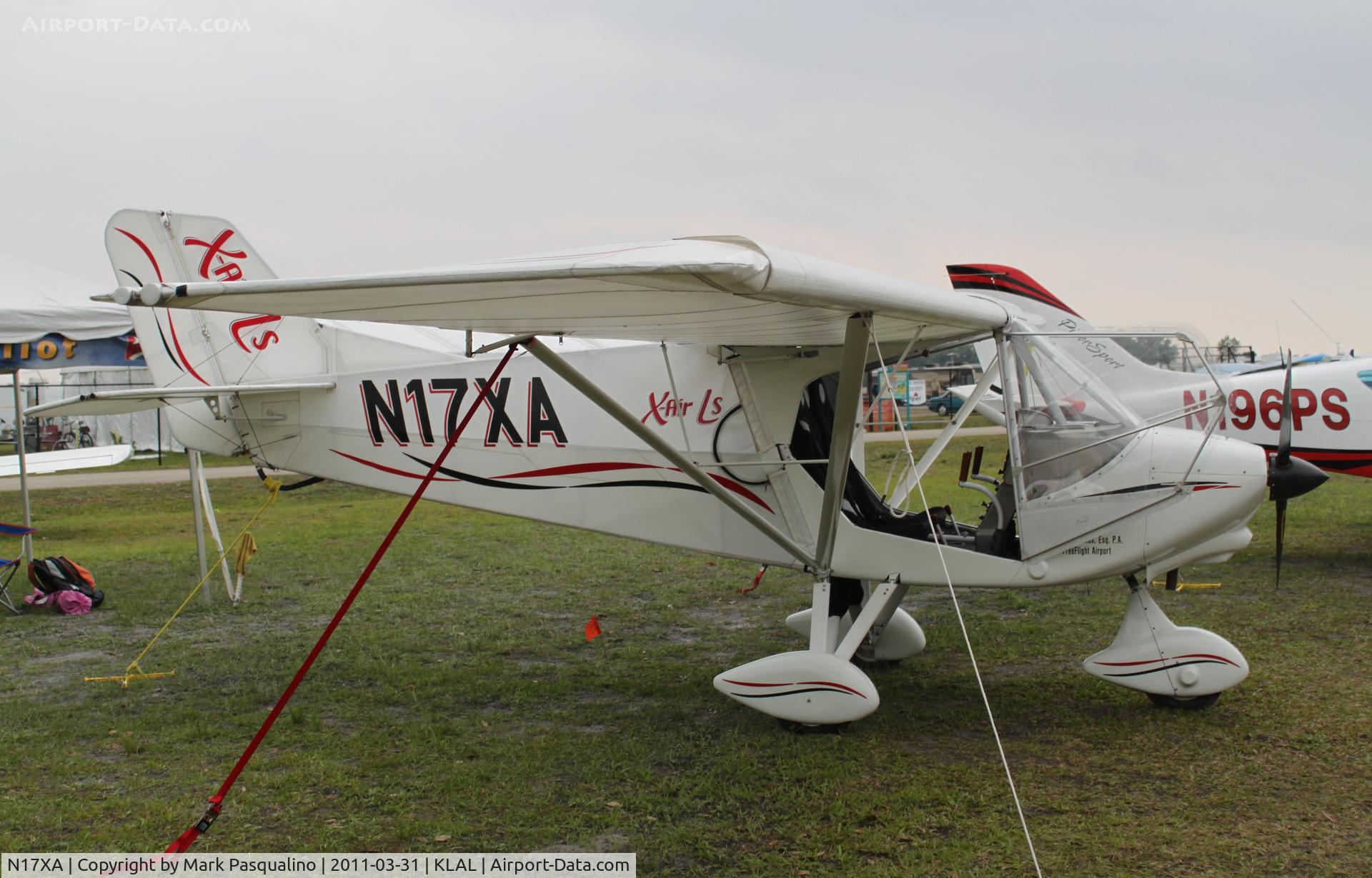 N17XA, 2008 X-Air XA85 C/N XA850004, XA85
