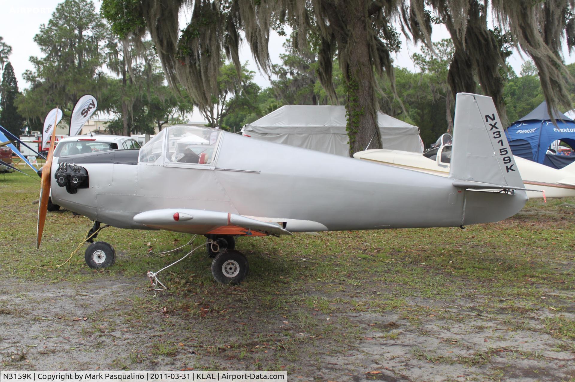 N3159K, 1948 Mooney M-18L C/N 3, Mooney M-18L