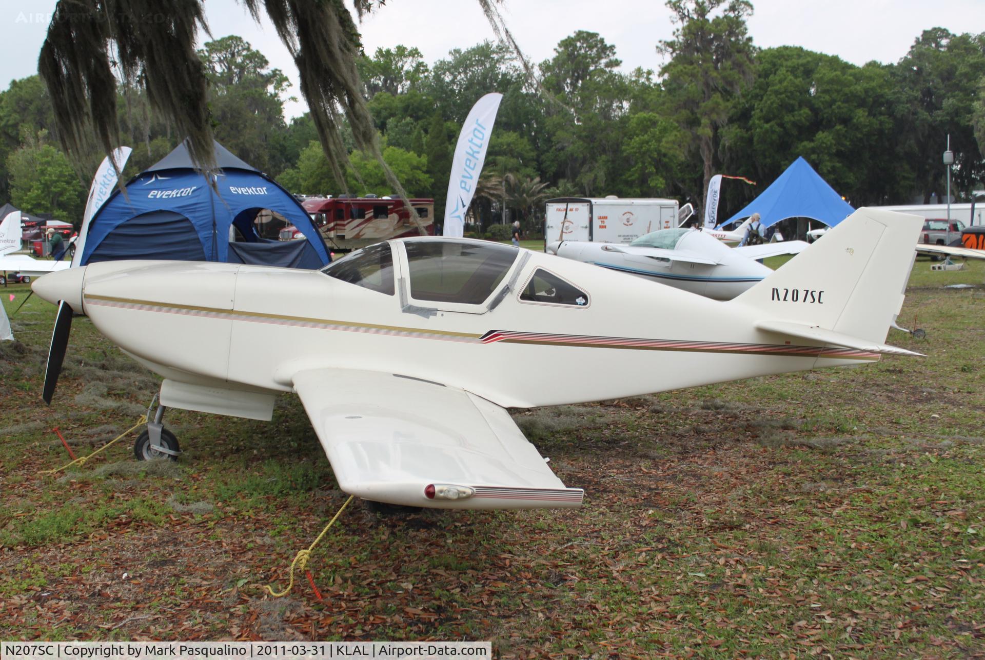 N207SC, 1985 Stoddard-Hamilton Glasair SH-2 C/N 207, Glasair SH-2