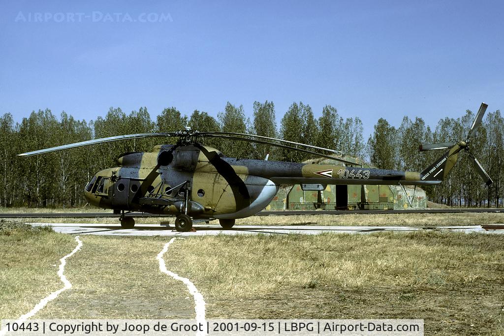 10443, 1973 Mil Mi-8T Hip C/N 10443, Hungarian AF at Cooperative Key 2001