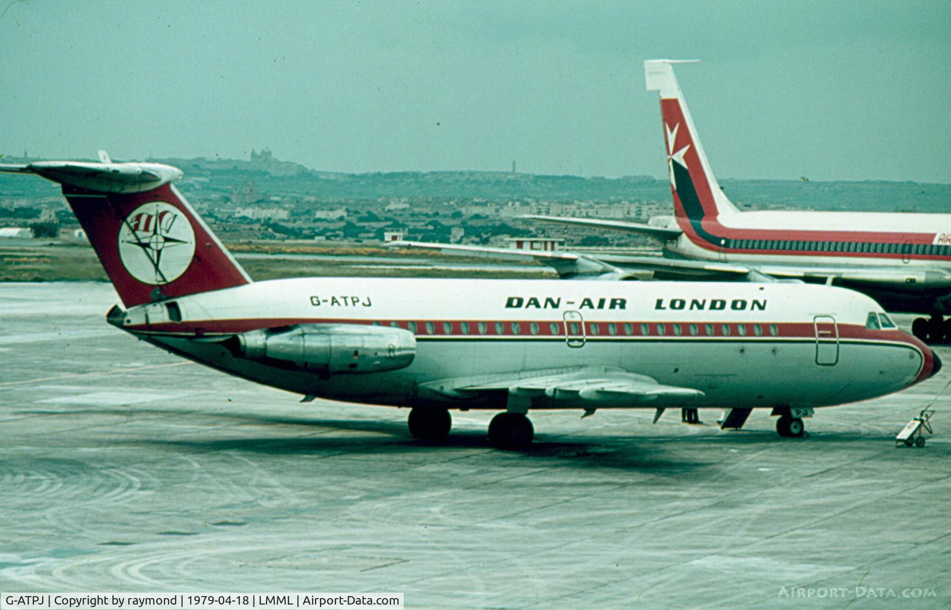G-ATPJ, 1966 BAC 111-301AG One-Eleven C/N BAC.033, BAC111 G-ATPJ Dan-Air London