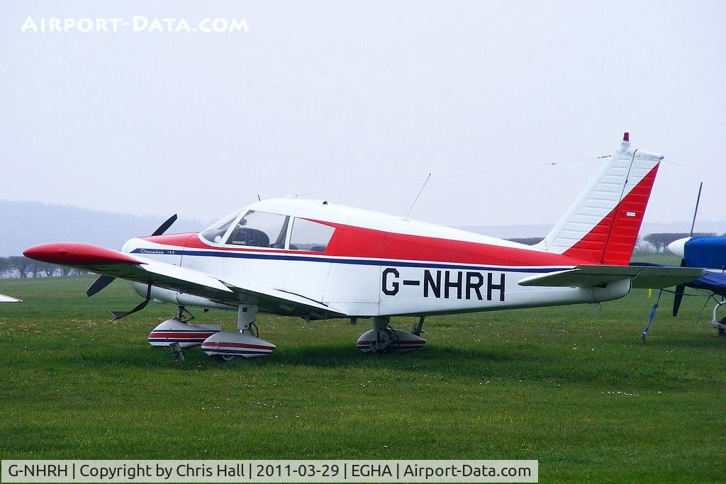 G-NHRH, 1967 Piper PA-28-140 Cherokee C/N 28-22807, Privately owned