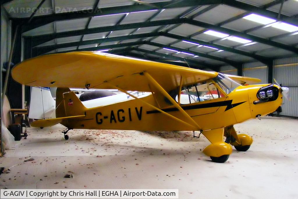 G-AGIV, 1944 Piper L-4J Grasshopper (J3C-65D) C/N 12676, J3 Cub Group