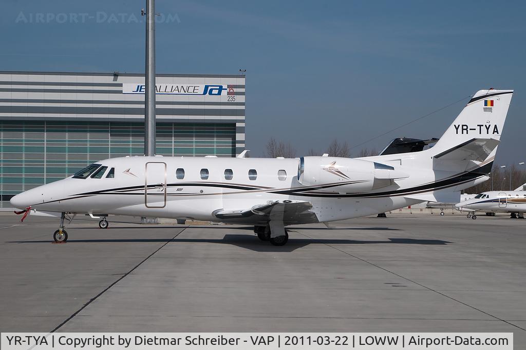 YR-TYA, 2010 Cessna 560XL Citation  XLS C/N 560-6075, Cessna 560XL