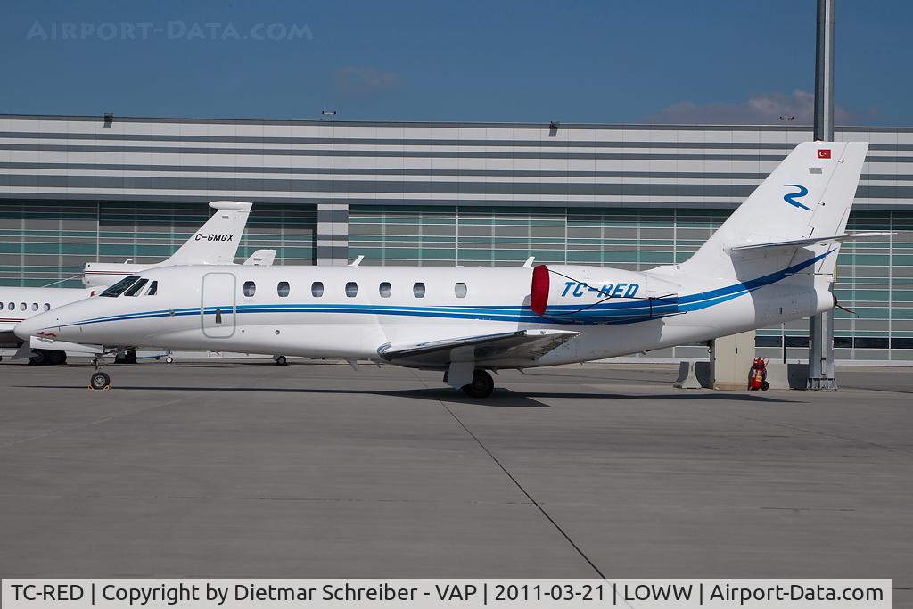 TC-RED, 2009 Cessna 680 Citation Sovereign C/N 680-0272, Cessna 680