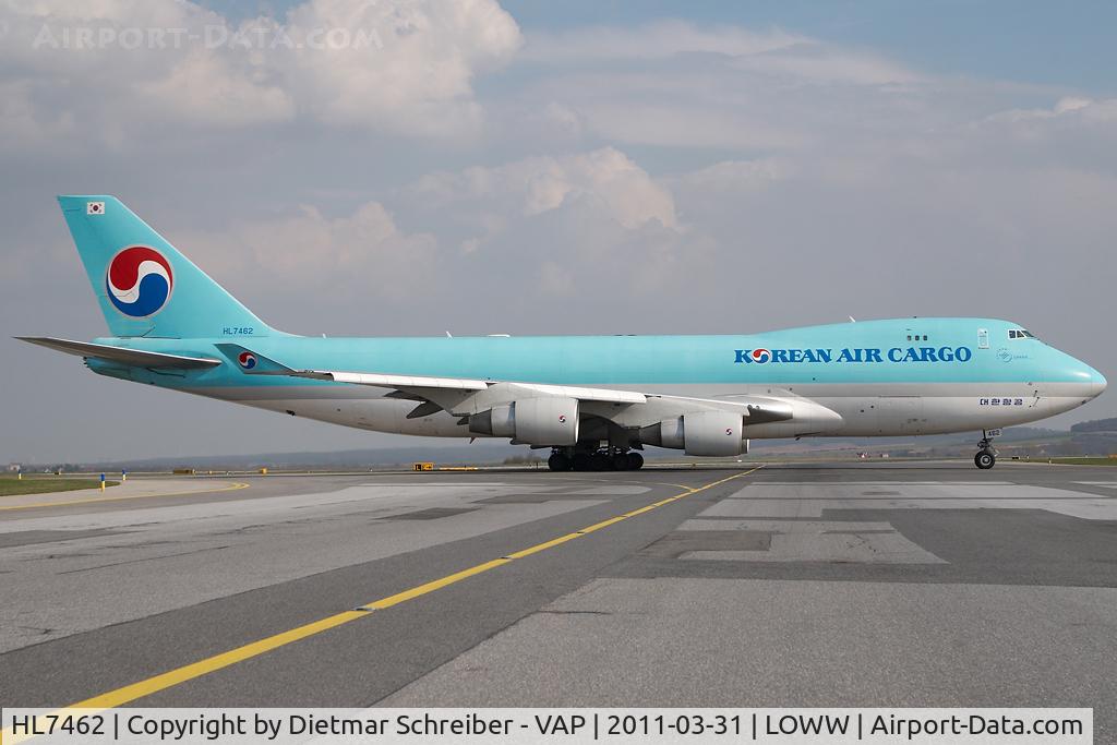 HL7462, 1997 Boeing 747-4B5F/SCD C/N 26406, Korean Air Boeing 747-400