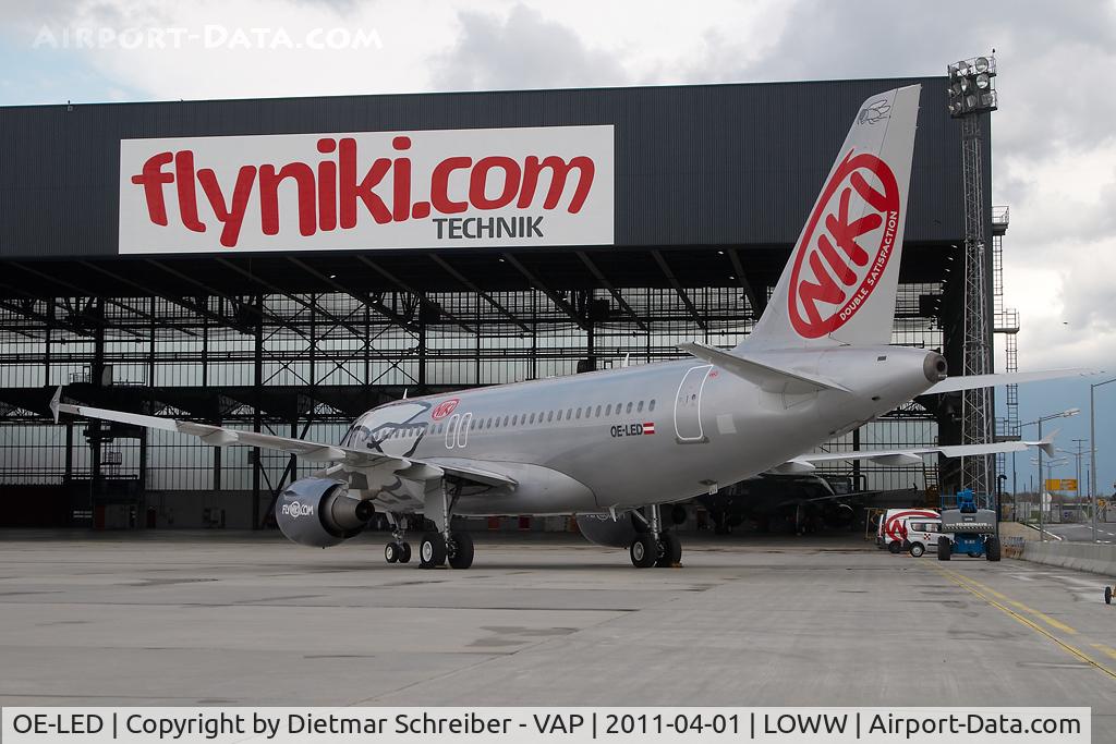 OE-LED, 2008 Airbus A319-112 C/N 3407, Flyniki Airbus 319