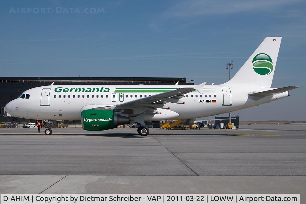 D-AHIM, 2009 Airbus A319-112 C/N 3818, Germania Airbus 319