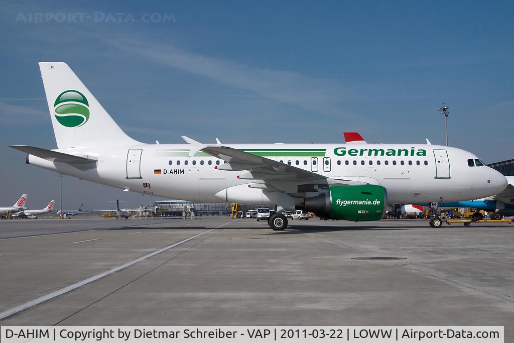 D-AHIM, 2009 Airbus A319-112 C/N 3818, Germania Airbus 319