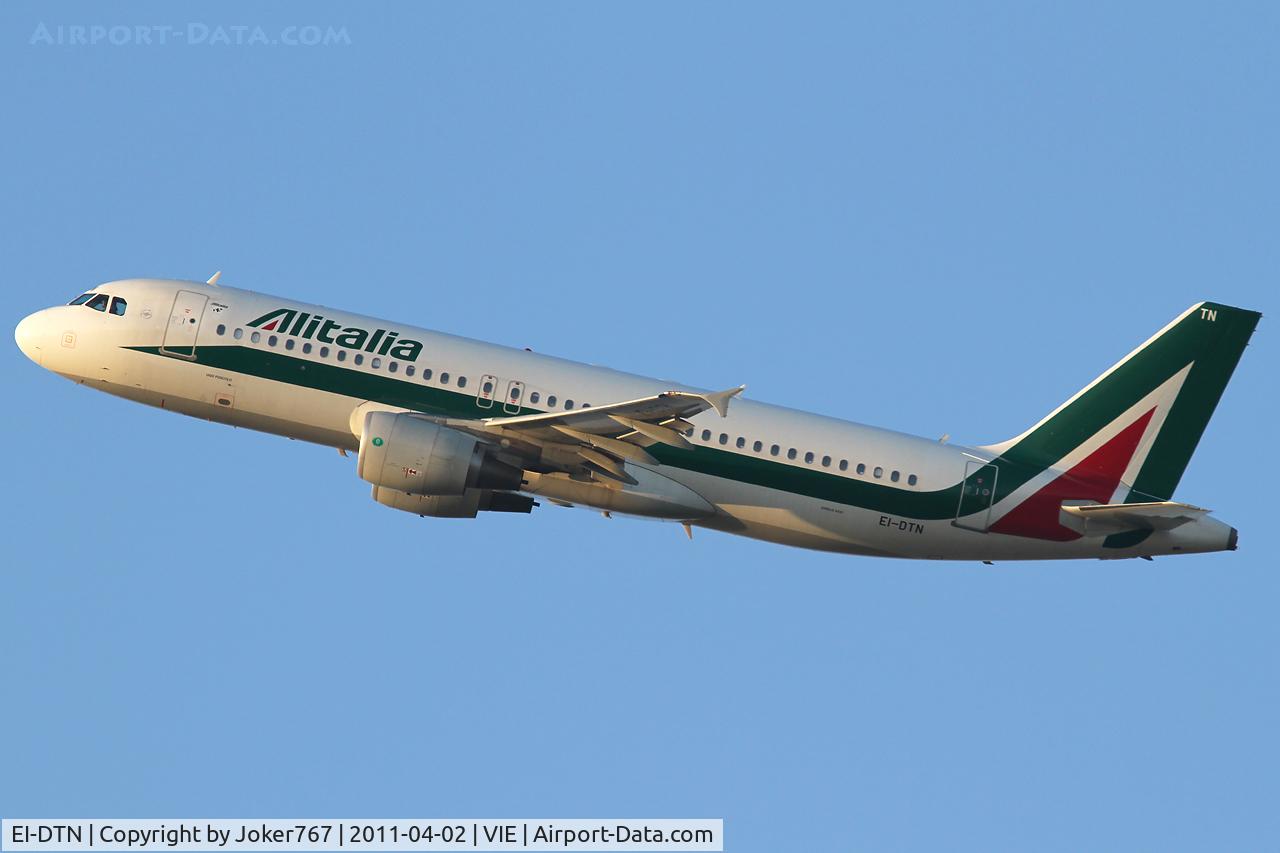 EI-DTN, 2009 Airbus A320-216 C/N 4143, Alitalia