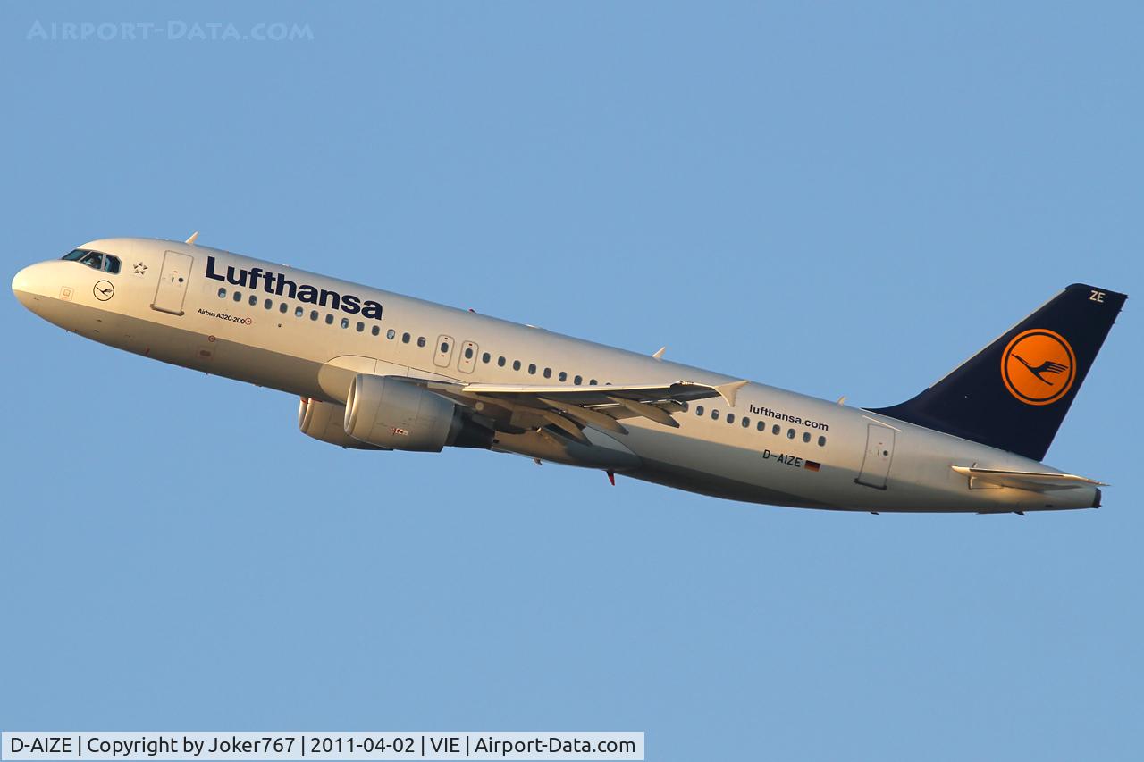 D-AIZE, 2010 Airbus A320-214 C/N 4261, Lufthansa