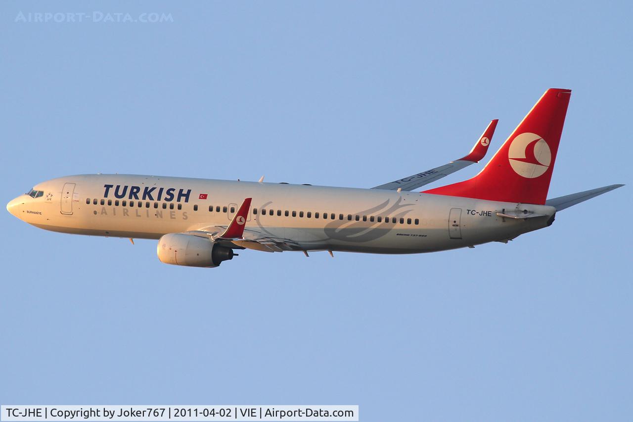 TC-JHE, 2008 Boeing 737-8F2 C/N 35744, Turkish Airlines