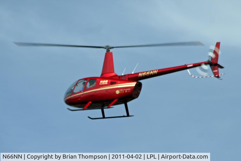 N66NN, 2011 Robinson R66 Turbine C/N 0016, N66NN at LJLA for the purpose of demonstration flights