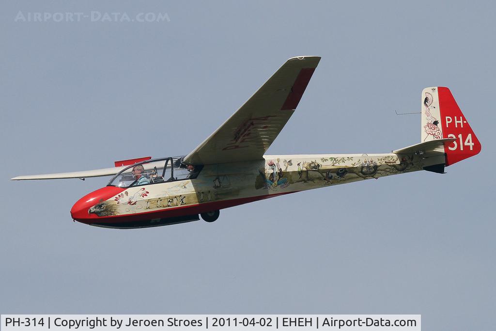 PH-314, Schleicher Ka-7 Rhonadler C/N 7094, .