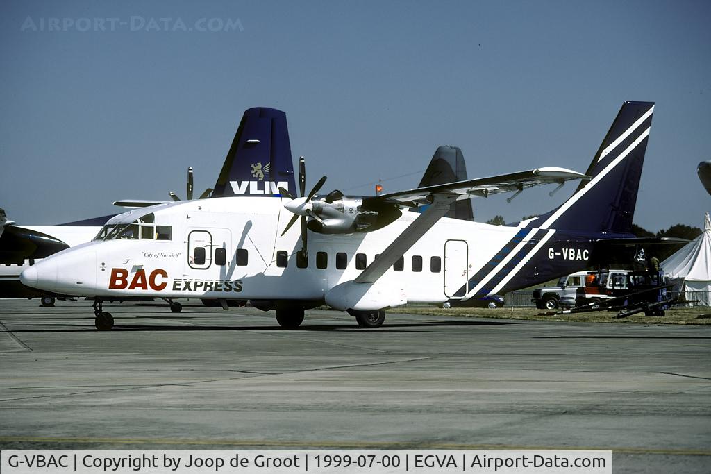 G-VBAC, 1988 Short 360-100 C/N SH.3736, BAC Express