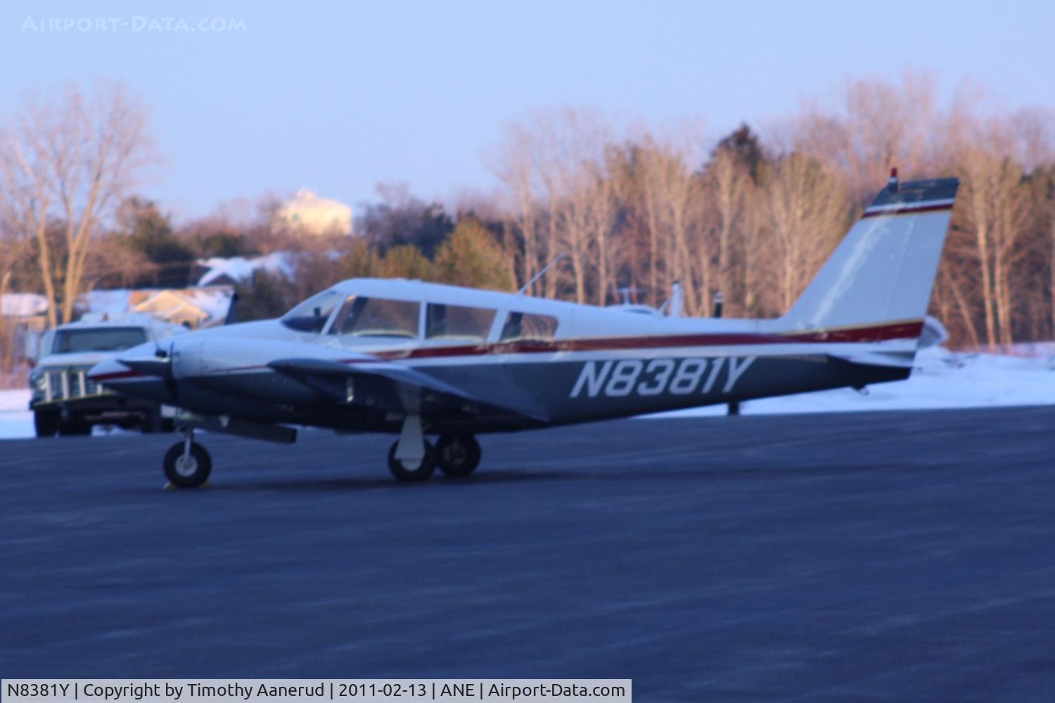N8381Y, 1967 Piper PA-30 Twin Comanche C/N 30-1536, 1967 Piper PA-30, c/n: 30-1536