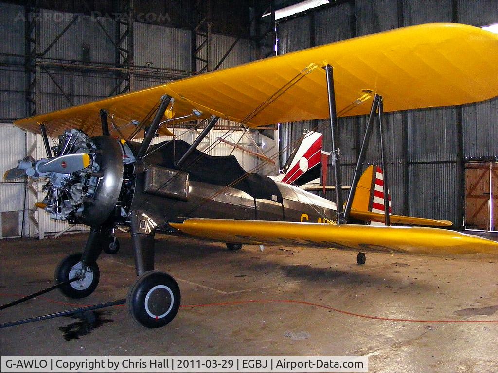G-AWLO, 1943 Boeing E75 C/N 75-5563, privately owned