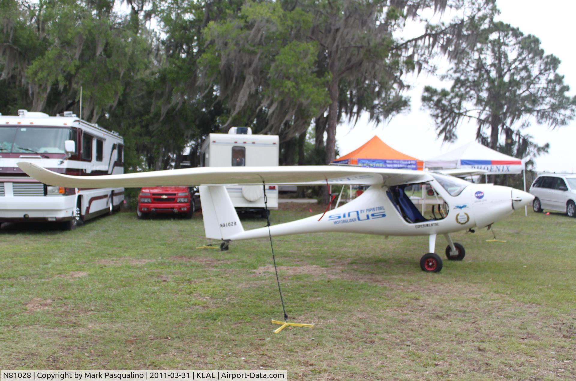 N81028, 2004 Pipistrel Sinus 912 C/N 143S9120604KIT49, Sinus 912