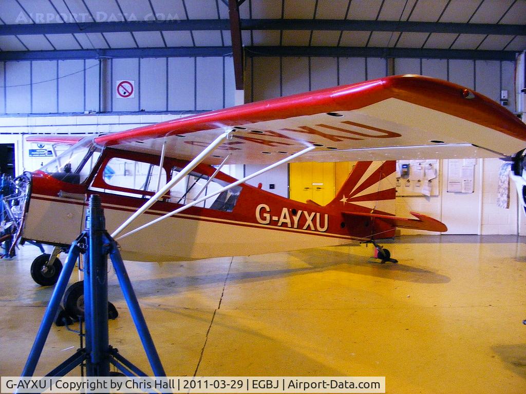 G-AYXU, 1969 Bellanca 7KCAB Citabria C/N 232-70, privately owned