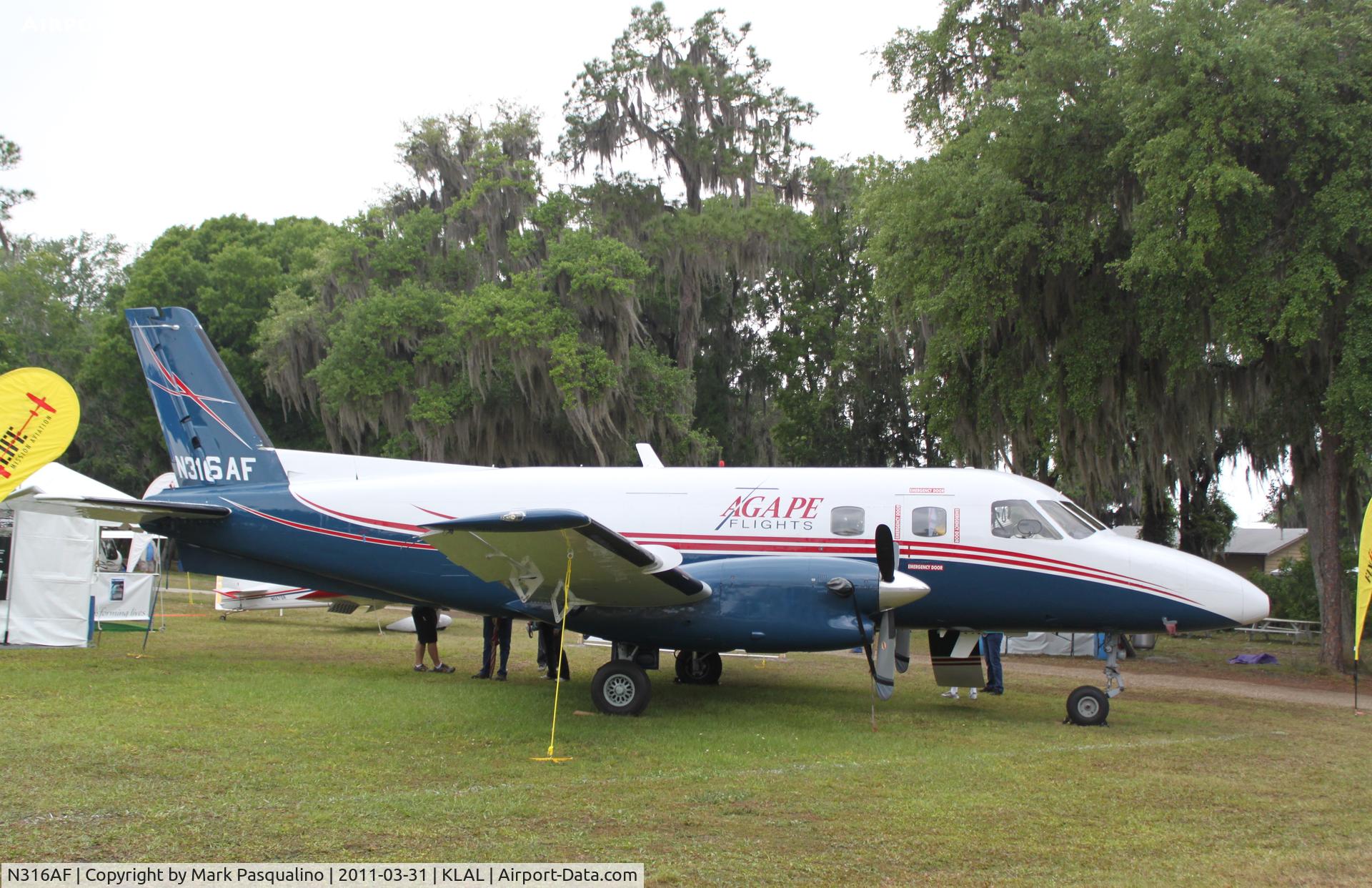 N316AF, 1980 Embraer EMB-110P1 Bandeirante C/N 110.271, EMB-110P1