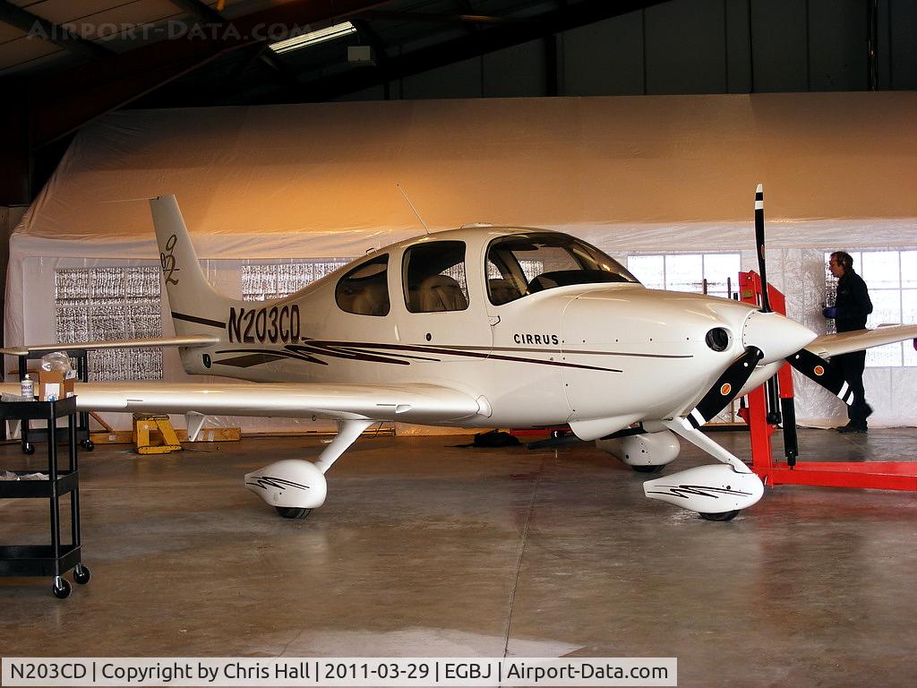 N203CD, 2004 Cirrus SR20 G2 C/N 1451, Hughston Aircraft Corp