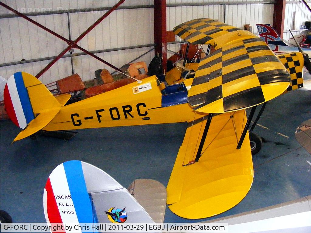 G-FORC, 1948 Stampe-Vertongen SV-4C C/N 665, privately owned