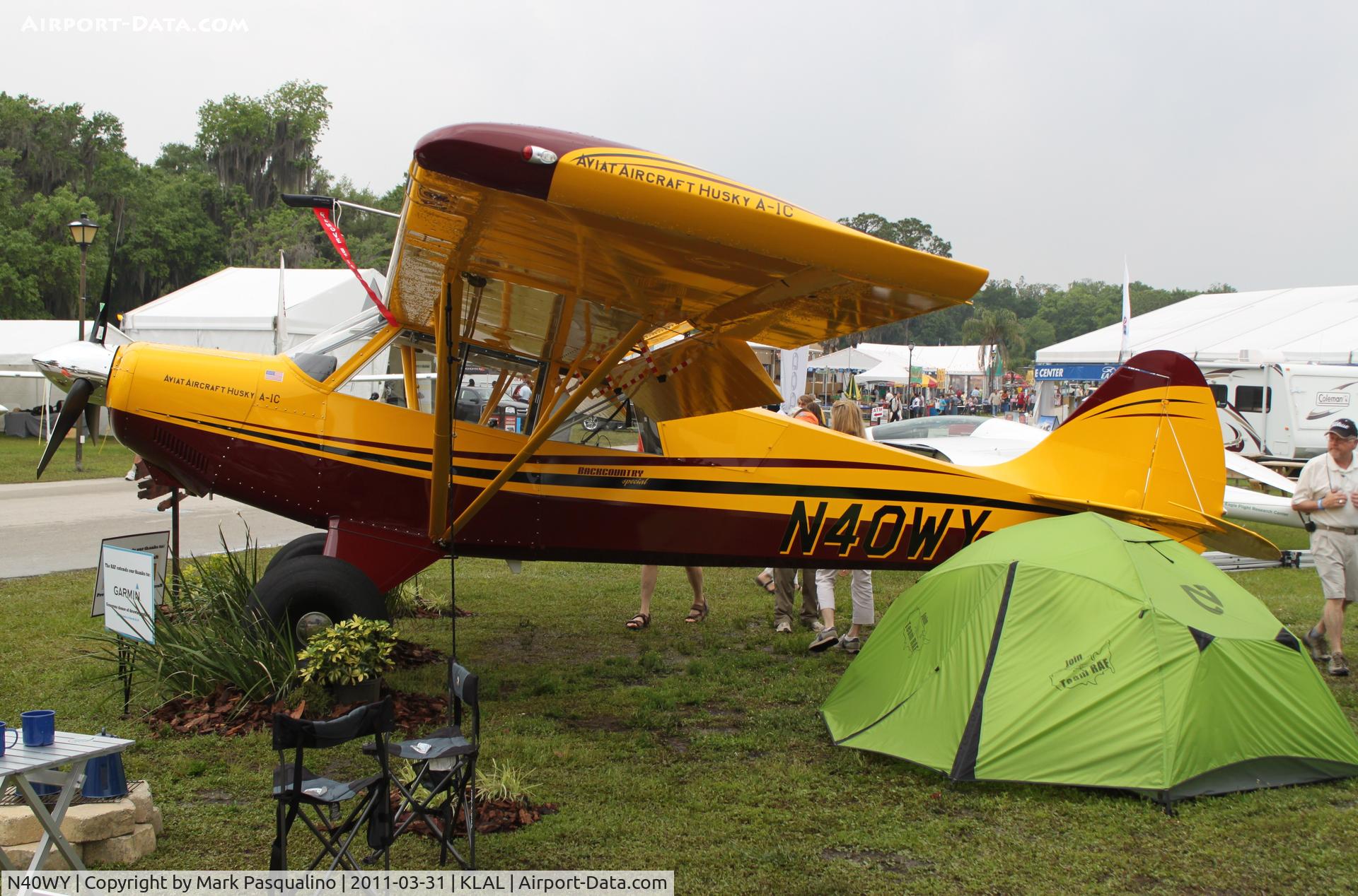 N40WY, 2011 Aviat A-1C-180 Husky C/N 3120, Aviat A-1C-180