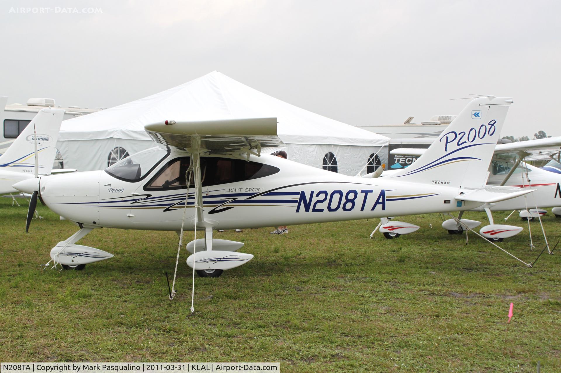 N208TA, Tecnam P-2008 C/N 002, P2008