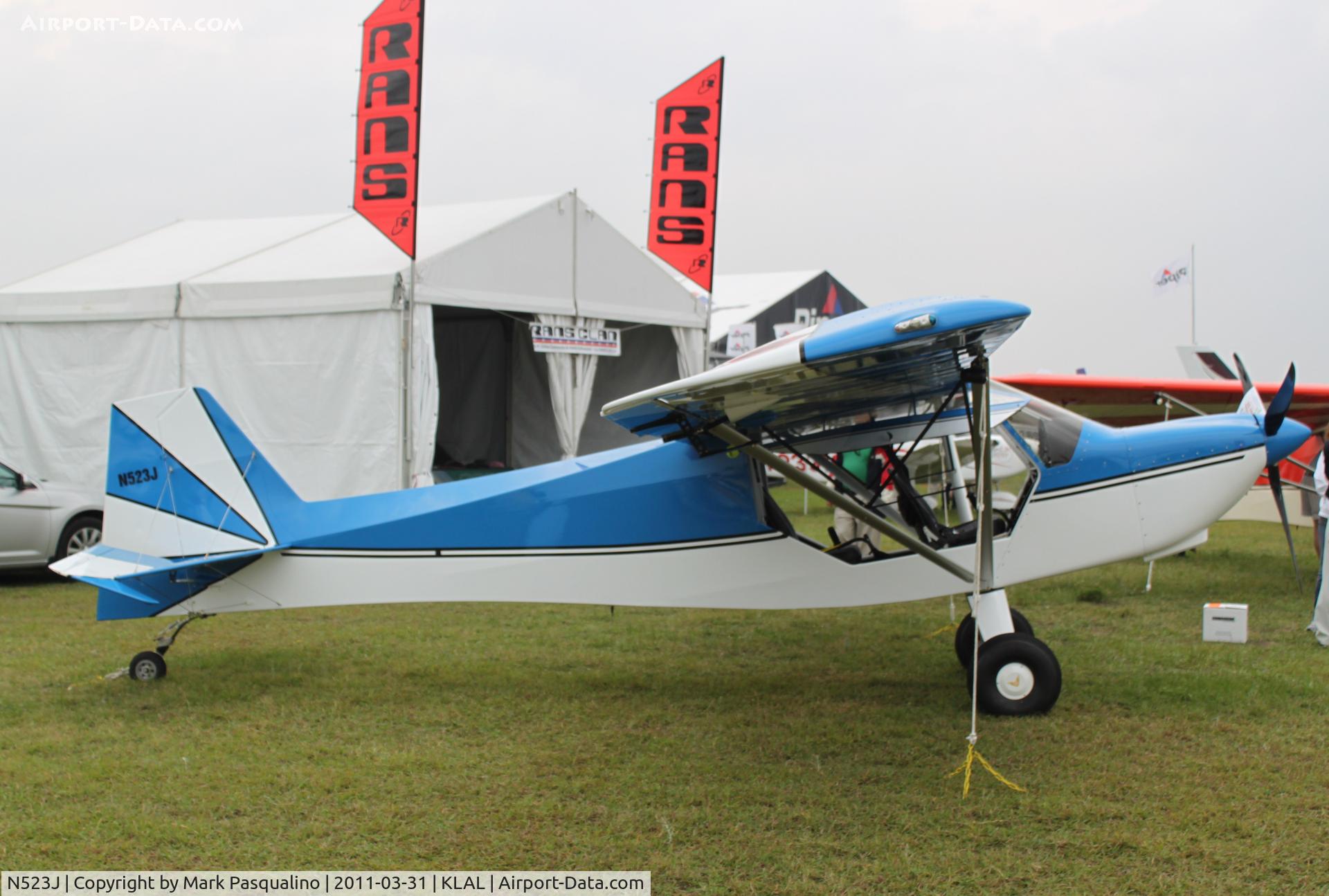 N523J, Rans S-7S Courier C/N 0906446, Rans S-7S