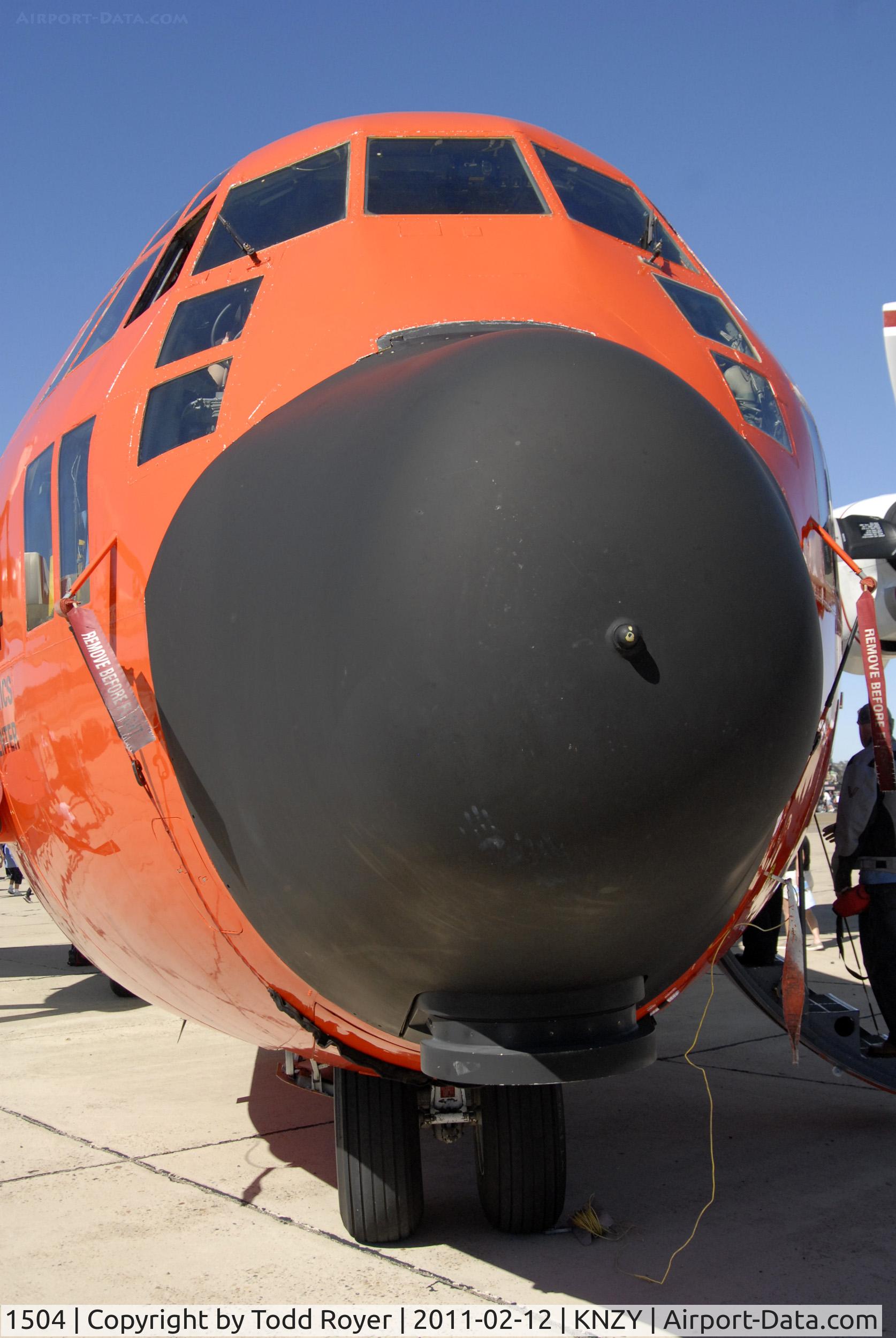 1504, 1973 Lockheed HC-130H Hercules C/N 382-4529, Coast Guard at knzy