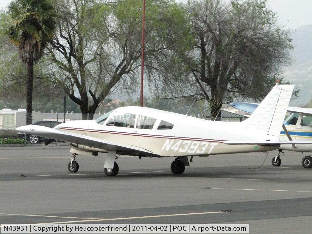 N4393T, 1972 Piper PA-28R-200 C/N 28R-7235030, Parked in transient parking
