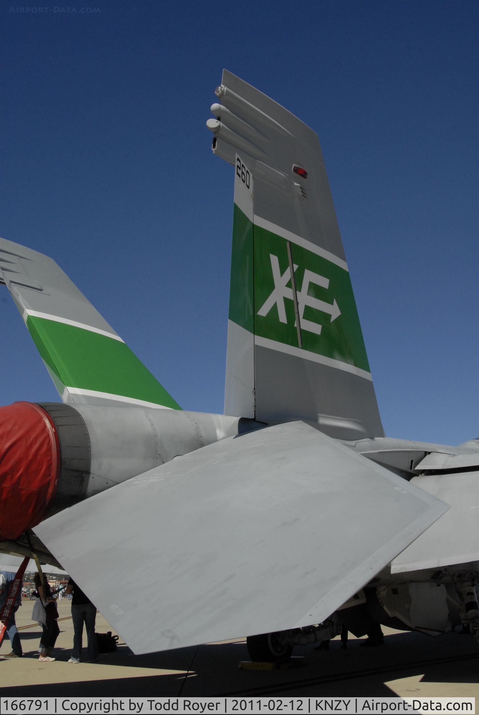166791, Boeing F/A-18F Super Hornet C/N F164, VX-9 Super Hornet
