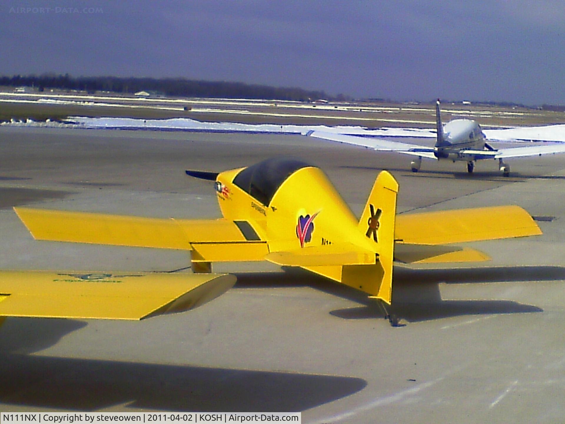 N111NX, Monnett Monex C/N 0001, Sones One-X light sport plane with folding wings
