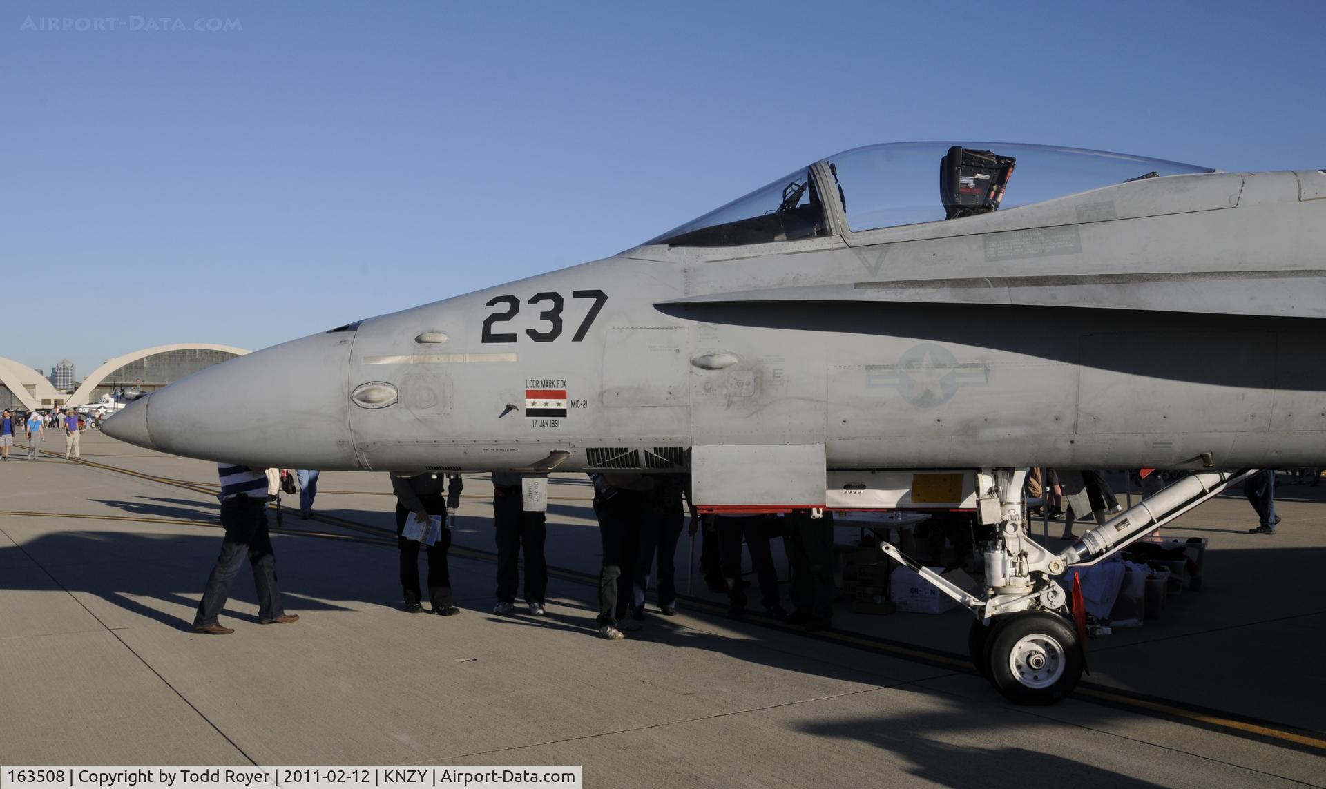 163508, 1988 McDonnell Douglas F/A-18C Hornet C/N 0754/C060, Desert Stom Vet